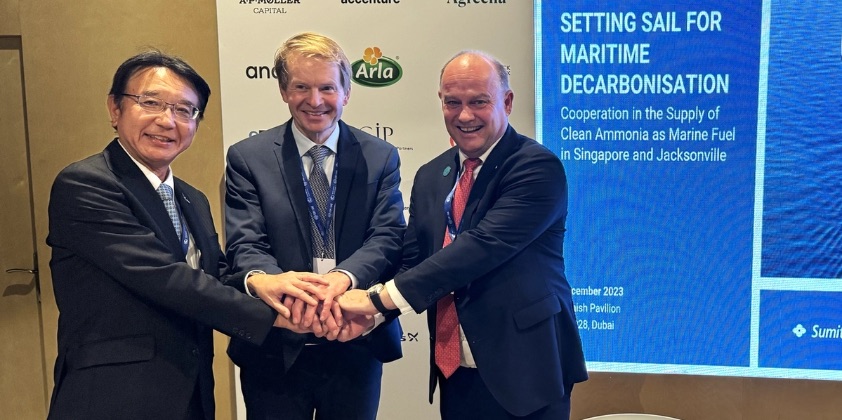 Höegh Autoliners and Sumitomo Corporation forge agreement for supply of clean ammonia