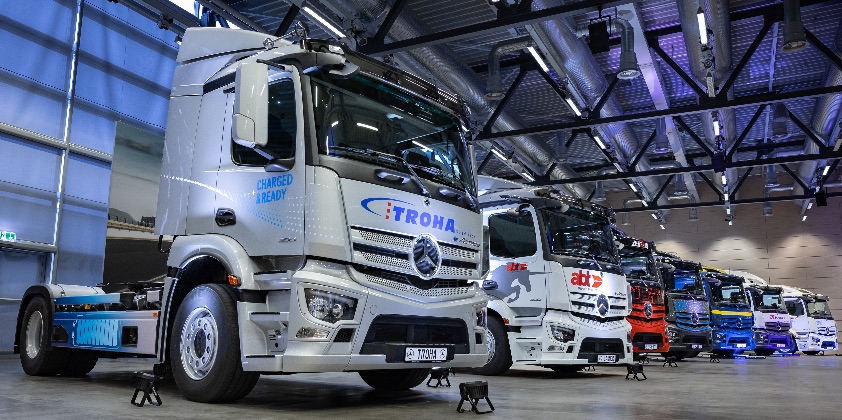 Mercedes-Benz Trucks focusing on introducing e-trucks in its own supply chain