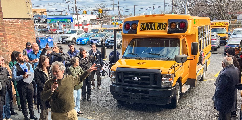 25 new electric school buses coming to NYC streets, enabled by automated load management