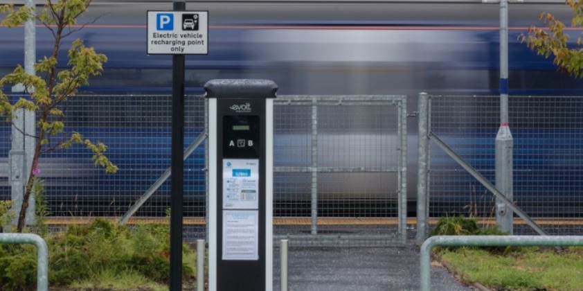 EV charging tariff to be introduced at ScotRail car parks