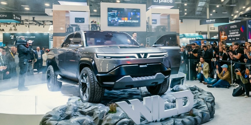 VinFast unveils new electric pickup truck concept, VF Wild
