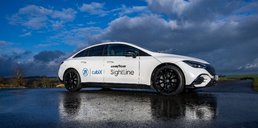 Goodyear and ZF collaborate to improve vehicle motion control with tyre intelligence