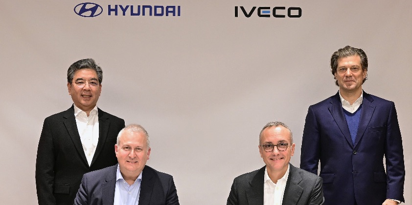 Hyundai to supply an all-electric LCV to Iveco Group in Europe