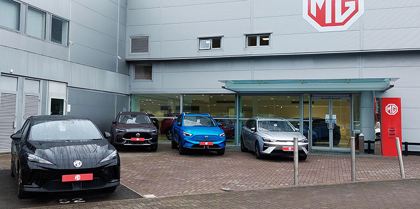 Vospers appointed MG main dealer in Plymouth