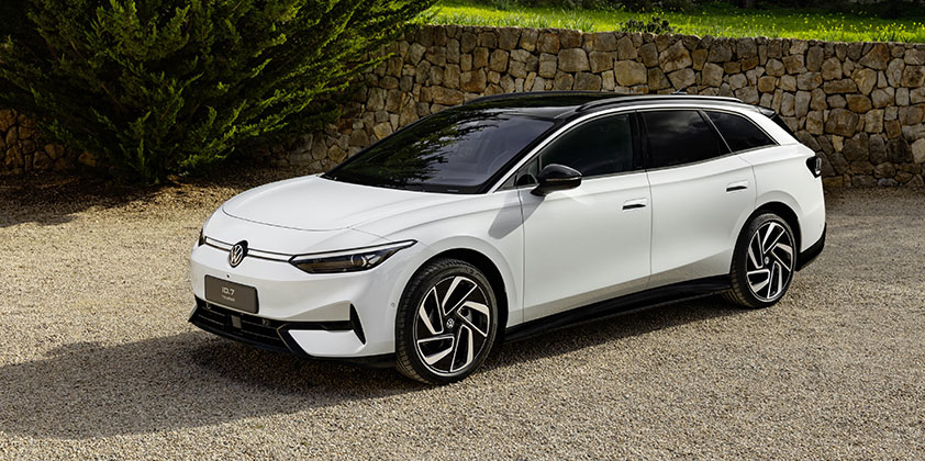 World premiere of the Volkswagen ID.7 Tourer