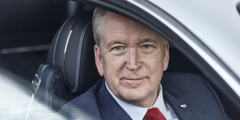 Adrian Hallmark is leaving Bentley