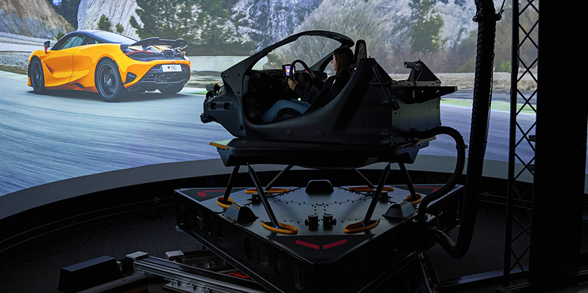 McLaren Automotive announces Dynisma as Official Motion Simulator Partner