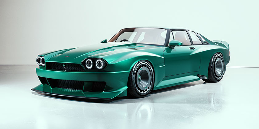 TWR unveils and opens order book for debut car. The V12 Super-GT ‘Supercat’