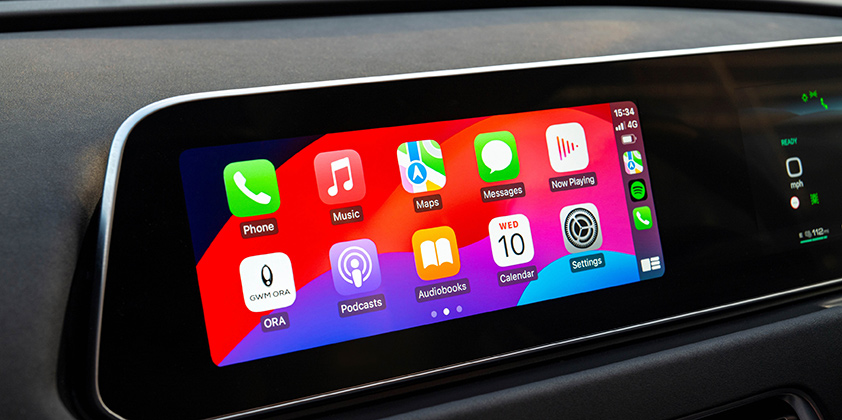 GWM ORA launches major software update for ORA 03 with introduction of wireless Apple CarPlay and Android Auto