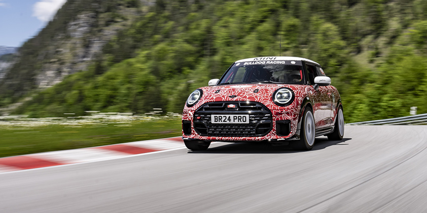 New MINI John Cooper Works to Debut at 24 Hours of Nürburgring Ahead of its World Premiere